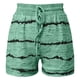 thumbnail image 2 of ICHUANYI Clearance Fashion Women Drawstring Casual Pocket Loose Printed Sports Shorts Pants(Green, M) ICHUANYI WER2023080704146, 2 of 4