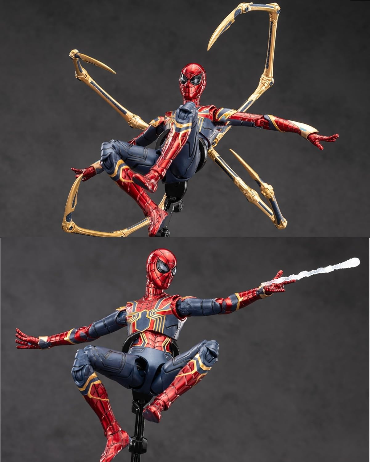 ZD Toys 1/10 Scale 7 in No Way Home Iron Spider Suit Collector Action Figure