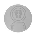 thumbnail image 2 of Almencla mat Shock Absorbing Workout Mats Floor Protection Non Slip grey, 2 of 6