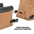 thumbnail image 6 of Allen Company Unfilled Front & Rear Rifle Shooting Bag Combo, Tan, Polyester, Model 18419, Medium, 6 of 9
