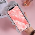 thumbnail image 4 of Plush Phone Cover Rabbit Ear Four Seasons All-Match Warm Rhinestone Camera Frame TPU Phone Case Phone Shell Compatible with LG K40 (Light Gray), 4 of 6