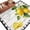 White, variant on Large Area Rugs for Living Room Bedroom, Yellow Lemon 6'x9' Rug Washable Carpet Runner Indoor Outdoor, Wooden Summer Botanical Black White Checkered Non Slip Floor Mats Rug for Kitchen, Playroom
