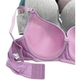 thumbnail image 4 of Iheyi 6 Pieces Women Basic Plain Full Cup 95% Cotton Bra B/C/D/DD (32B), 4 of 4