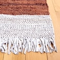 thumbnail image 4 of Safavieh Vintage Leather Horatio Solid Area Rug, Light Gray/Rust, 3' x 5', 4 of 11