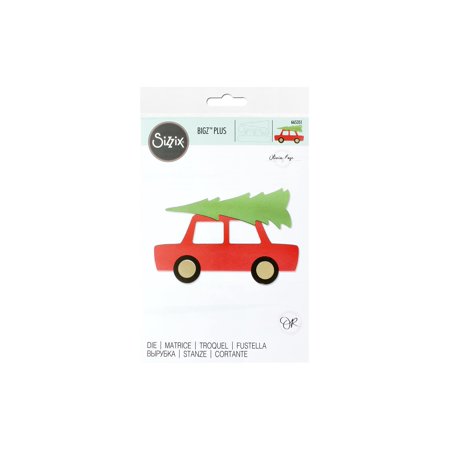 Sizzix Bigz Plus Die By Olivia Rose-Car & Tree