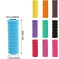 thumbnail image 3 of nipocaio 50 Pcs Foam Pencil Grips Pencil Grips Handwriting Pencil Grips Random Colors, 3 of 4