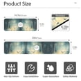 thumbnail image 3 of Yayeee Faucet Mat for Kitchen Sink 30" Diatomite Long Splash Guard Pad, Night Forest Scene, 3 of 7