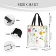 thumbnail image 3 of Balery Wildflowers Bolsa de Mano para Mujeres con Cremallera, Bolsa de Gimnasio con Compartimentos, Bolsa para Laptop, Bolsa para Trabajo, 3 of 7