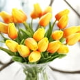 thumbnail image 3 of 30 pcs Real-touch Artificial Tulip Flowers Home Wedding Party Decor, 3 of 7