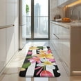 thumbnail image 4 of Pioneer Flower Floral Print Pattern Kitchen Rug Mat,Kitchen Runner Rugs Non Skid Washable,Decorative Kitchen Floor Mats for Kitchen,Sink,Laundry,17"x47.2", 4 of 7