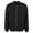 black, variant on Ideology Mens Striped Rib Fleece Jacket, Grey, X-Large