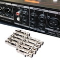 thumbnail image 1 of XLR Female Connector, XLR Female Head Metal 10 Pcs Compact Professional  For Microphone Cable Interface, 1 of 8