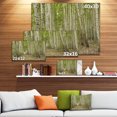 thumbnail image 3 of Dense Birch Grove in Summer Day - Forest Canvas Art Print, 3 of 4