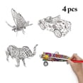 thumbnail image 2 of Coloring Puzzle Set 3D Funny Creative DIY Puzzle Painting Kit Puzzle Model Kit, 2 of 10