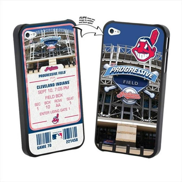 Pangea IP5L-MLB-CLE-STA iPhone 5 MLB Cleveland Indians Stade Lenticulaire Cas