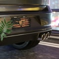 thumbnail image 6 of License Plate, Longhorn Skull on American Flag Decorative Front,Personalized Stainless Steel License Plate Cover For Men Women,12.2" X 6.2", 6 of 6