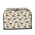thumbnail image 2 of Daiia Colorful Armadillos1 Pattern 2 slice Toaster Cover, Toaster Appliance Dust-proof Cover For Kitchen Small Appliance Dust Cover and Fingerprint Protection, 2 of 7