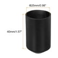 thumbnail image 2 of Uxcell 10 Pcs Embout Rétractable 25mm ID x 40mm L 2:1 Ratio Embout de Tube Rétractable Noir, 2 of 5