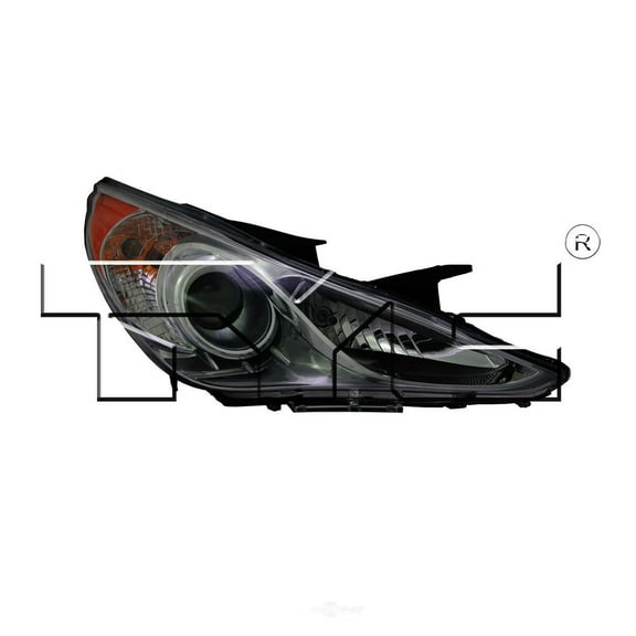 TYC Headlight Assembly Fits 2014 Hyundai Sonata
