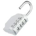 thumbnail image 1 of Combination Padlocks, 4 Digit Locker Padlocks For Gym Lockers, School Locker, Weatherproof Outdoor Padlock Fence - Jxlgv, 1 of 5