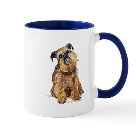 

CafePress - Brussels Griffon - 11 oz Ceramic Mug - Novelty Coffee Tea Cup