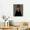 thumbnail image 3 of ONETECH  Portrait of Cavalier King Charles Spaniel Magician Dog Animal Canvas Wall Art Print Pet Owner Dog Lover Mom Dad Gift Living Room Bedroom Kids Baby Nursery Decor Ready to Hang, 3 of 5