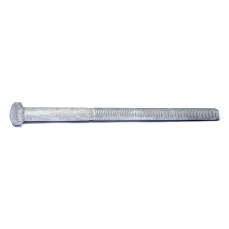 

1/2 -13 x 9 Hot Dip Galvanized Steel Coarse Thread Hex Cap Screws (25 pcs.)