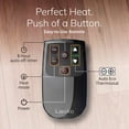 thumbnail image 5 of Lasko CC18306 Black 1500W 2 Speed, Remote, Timer, Thermostat Ceramic Console Space Heater, 5 of 15
