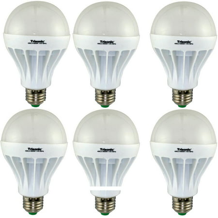 6 Pc Daylight 12 Watt Energy LED Light Bulb 100 W Output Replacement 480