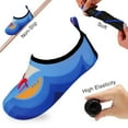 thumbnail image 3 of Quick-Dry, Non-Slip, Lightweight Water Shoes For Summer, Beach, Sea & Pool – For Boys, Girls, Babies, Toddlers & Little Kids, Sail Blue, Toddler 11-12, 3 of 11