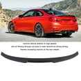 thumbnail image 4 of Car Rear Spoiler Wing Extension Trunk Spoiler Lip Spoiler for F30 3 Series Sedan M4 F80 2012-2018 with ABS Racing Style Easy to Install No Drill, 4 of 7
