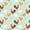 Cream Peach 3, variant on Erosebridal Rooster Twin Fitted Sheet for Girls, Folk Flowers Bedding, 2-Piece 1 Fitted Sheet and 1 Pillowcase