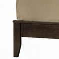 thumbnail image 4 of Espresso Queen Queen Bed - Sleek Wood Design & Sturdy Support, 4 of 6