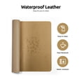 thumbnail image 4 of Protector de escritorio Ysagi Leather, impermeable, 80 x 40 cm, color bronce, 4 of 8