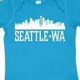 thumbnail image 4 of Inktastic Seattle Washington Skyline Wa Cities Boys or Girls Baby Bodysuit, 4 of 5