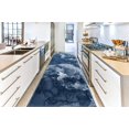 thumbnail image 2 of La Dole Rugs Blue Abstract Contemporary Marble Minimal Design Area Rug For Living Room Bedroom Dining Kitchen Tapis, 2 of 7