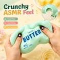 thumbnail image 4 of Crunchy Butter Squishy, Soft Squeeze Sensory Fidget Toy with Crunchy ASMR Texture, Butter Stick Stress Relief Toy, Fun Novelty Gift for Kids Teens and Adults(Pink), 4 of 9