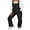 Black, variant on Fortune Women Insulated Ski Snow Bib Overalls Waterproof Ski Bib Overalls Winter Snowboarding Pants Ski Bib Overalls with Pocket