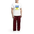 thumbnail image 5 of CafePress - Ukrainian Lover I Stand With Ukraine Heart Pajamas - Men's Light Loose Fit Cotton Pajama Set, 5 of 7