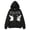 Black_#01, variant on Men's Graphic Zip Up Hoodies Streetwear Jacket Letter Print Long Sleeve Sweatshirt with Pocket,Royal Blue L