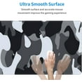 thumbnail image 6 of Black Military Camouflage Gaming Mouse Pad Large Mouse Pad (31.5x11.8 Inch) Non-Slip Rubber Base Large Desk Mat Desk Protector for Home Office Gaming Work, 6 of 6