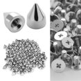 thumbnail image 1 of 100 pcs/set 9.5 mm Rivets Nails Screw Cone Rivets Punk Style - in stock, 1 of 4