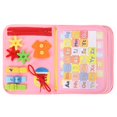 thumbnail image 2 of Xuanheng Planche d'Activités Montessori Jouets Planche Sensorielle pour Enfants Tout-Petits Enfants Rose, 2 of 8