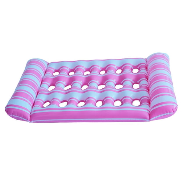 Premium Inflatable Pool Hammock for Adults with Ergonomic Backrest and Breathable Mesh Design