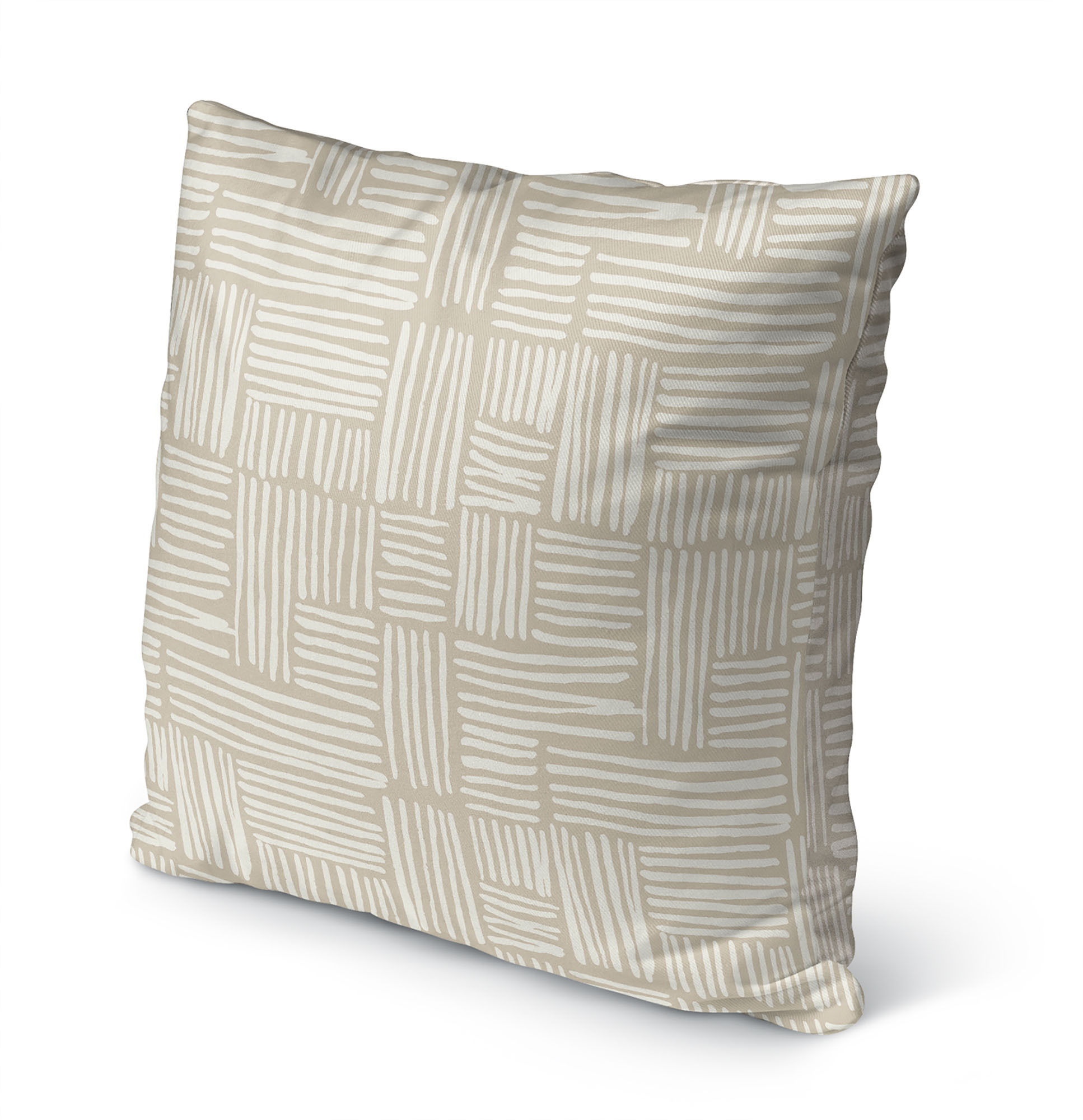 Rails Beige Outdoor Pillow by Kavka Designs - image 3 of 5