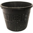 thumbnail image 3 of 5" Round Water Garden Pond Aquatic Plastic Mesh Slotted Plant Basket X 3 Pack, Pond H2o Plastic Water Garden Planting Baskets Aquaponics, Hydroponics, 3 of 7