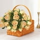 thumbnail image 4 of Ramo de rosas artificiales Flores artificiales para decoración de bodas y mobiliario para el hogar, set de 6, 4 of 6