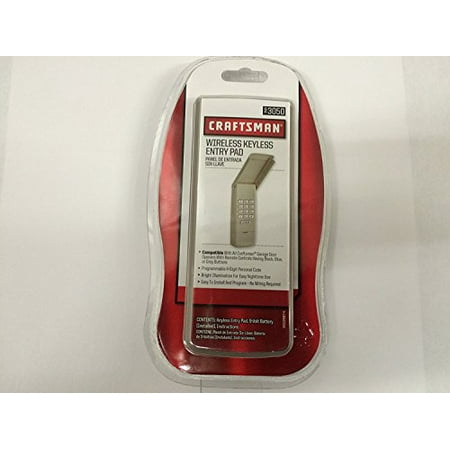 Craftsman Liftmaster 139 3050 Garage Door Opener Remote Keyless Entry Keypad