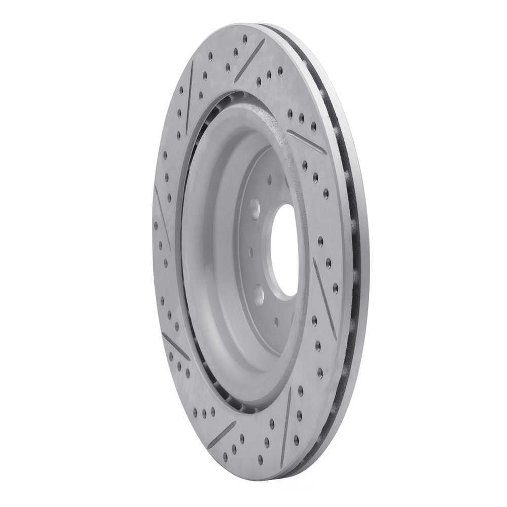 Dynamic Friction Company 830-26003R DFC Geoperformance Rotor - Drilled and Slotted