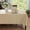 linen, variant on Tablecloth Kitchen Pattern Polyester Table Cloth Spill Proof Dust-Proof Wrinkle Resistant Table Cover for Kitchen Dining Tabletop Decoration
